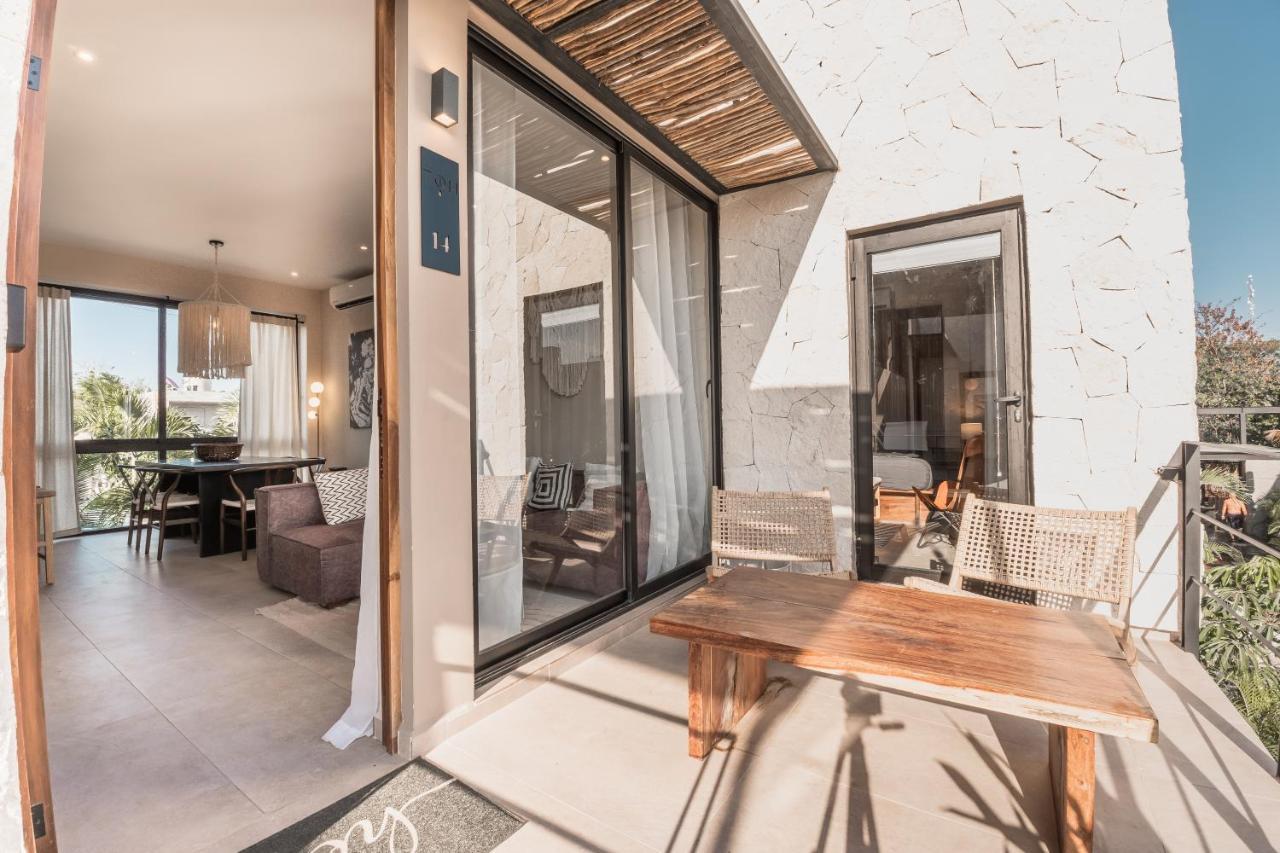 Toh14, Downtown Tulum Lägenhet Exteriör bild
